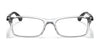Ray-Ban RX7017 Eyeglasses / Black On Green №5197 / Size 54