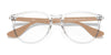 Ray-Ban ERIKA RX7046 Eyeglasses | Size 51 / Transparent Grey №8140