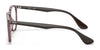 Ray-Ban ERIKA RX7046 Eyeglasses | Size 51 / Transparent Grey №8140