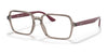 Ray-Ban RX7198 Eyeglasses | Size 53 / Transparent Grey №8083
