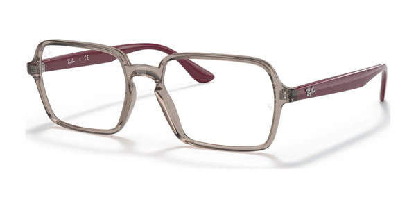 Ray-Ban RX7198 Eyeglasses | Size 53 / Transparent Grey №8083