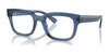Ray-Ban CHAD RX7217F Eyeglasses | Size 54 / Transparent Dark Blue №8266