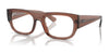 Ray-Ban KRISTIN RX7218 Eyeglasses / Transparent Brown №8261 / Size 52