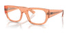 Ray-Ban KRISTIN RX7218 Eyeglasses / Transparent Orange №8264 / Size 52