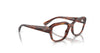 Ray-Ban LEONID RX7225 Eyeglasses / Striped Havana №8315 / Size 52