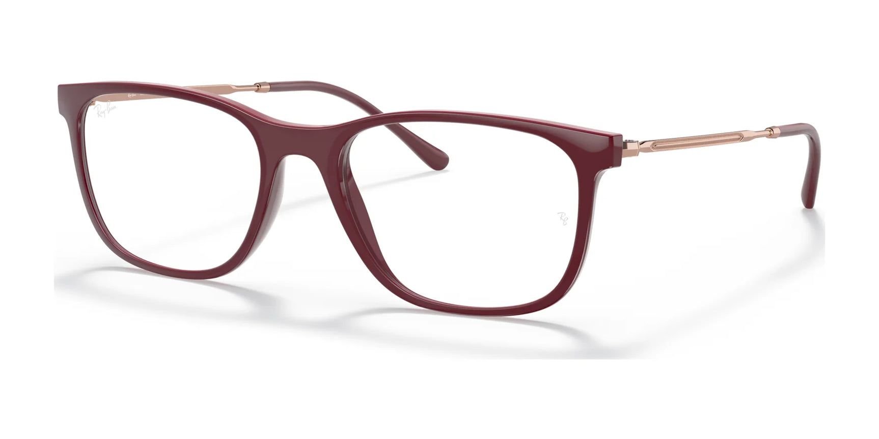 Ray-Ban RX7244 Eyeglasses Red Cherry / Clear Ray-Ban RX7244 Eyeglasses Red Cherry / Clear