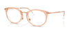 Ray-Ban RX7255 Eyeglasses / Transparent Beige №8124 / Size 51