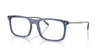 Ray-Ban RX7260 Eyeglasses / Transparent Blue №8462 / Size 54