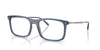 Ray-Ban RX7260F Eyeglasses | Size 54 / Transparent Blue №8462