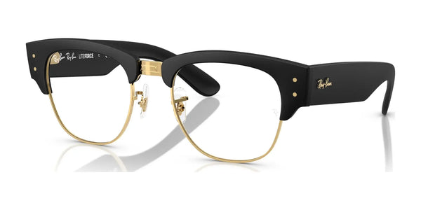 Ray-Ban RX7316V Eyeglasses / Sand Black On Gold №5204 / Size 50