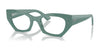 Ray-Ban ZENA RX7330F Eyeglasses | Size 49 / Algae Green №8345