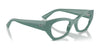 Ray-Ban ZENA RX7330F Eyeglasses | Size 49 / Algae Green №8345