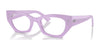 Ray-Ban ZENA RX7330F Eyeglasses | Size 49 / Lilac №8346
