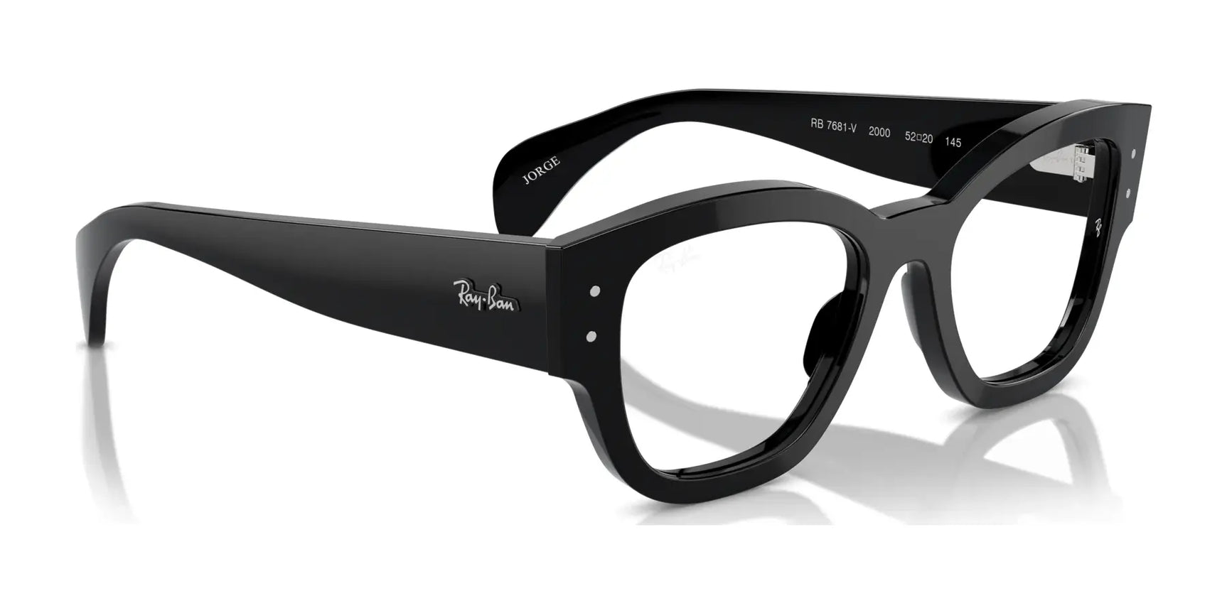 Ray-Ban JORGE RX7681V Eyeglasses | Size 52 Ray-Ban JORGE RX7681V Eyeglasses | Size 52