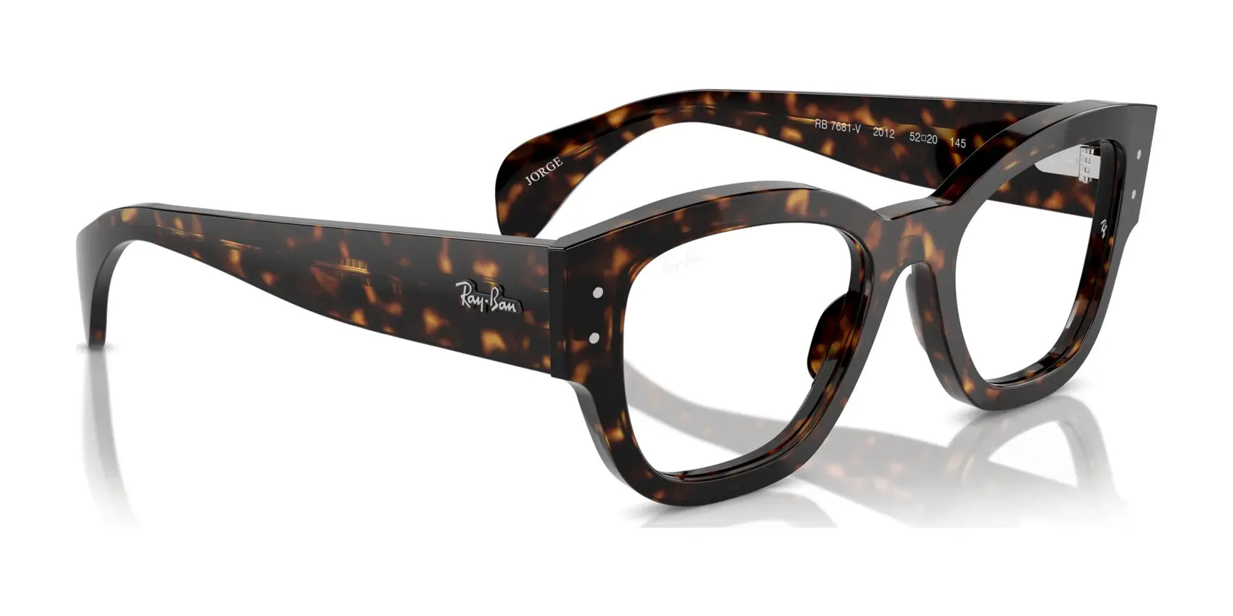 Ray-Ban JORGE RX7681V Eyeglasses | Size 52 Ray-Ban JORGE RX7681V Eyeglasses | Size 52