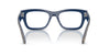 Ray-Ban JOSEPH RX7683V Eyeglasses | Size 55 / Havana Grey On Gradient Blu №8391