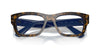 Ray-Ban JOSEPH RX7683V Eyeglasses | Size 55 / Havana Grey On Gradient Blu №8391
