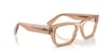 Ray-Ban JOSEPH RX7683V Eyeglasses | Size 55 / Havana Grey On Gradient Blu №8391