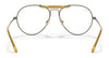 Ray-Ban RX8063V Eyeglasses | Size 55 / Antique Gold №1222