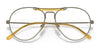Ray-Ban RX8063V Eyeglasses | Size 55 / Antique Gold №1222