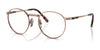 Ray-Ban ROUND TITANIUM RX8237V Eyeglasses | Size 47 / Rose Gold №1236