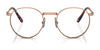 Ray-Ban ROUND TITANIUM RX8237V Eyeglasses | Size 47 / Rose Gold №1236