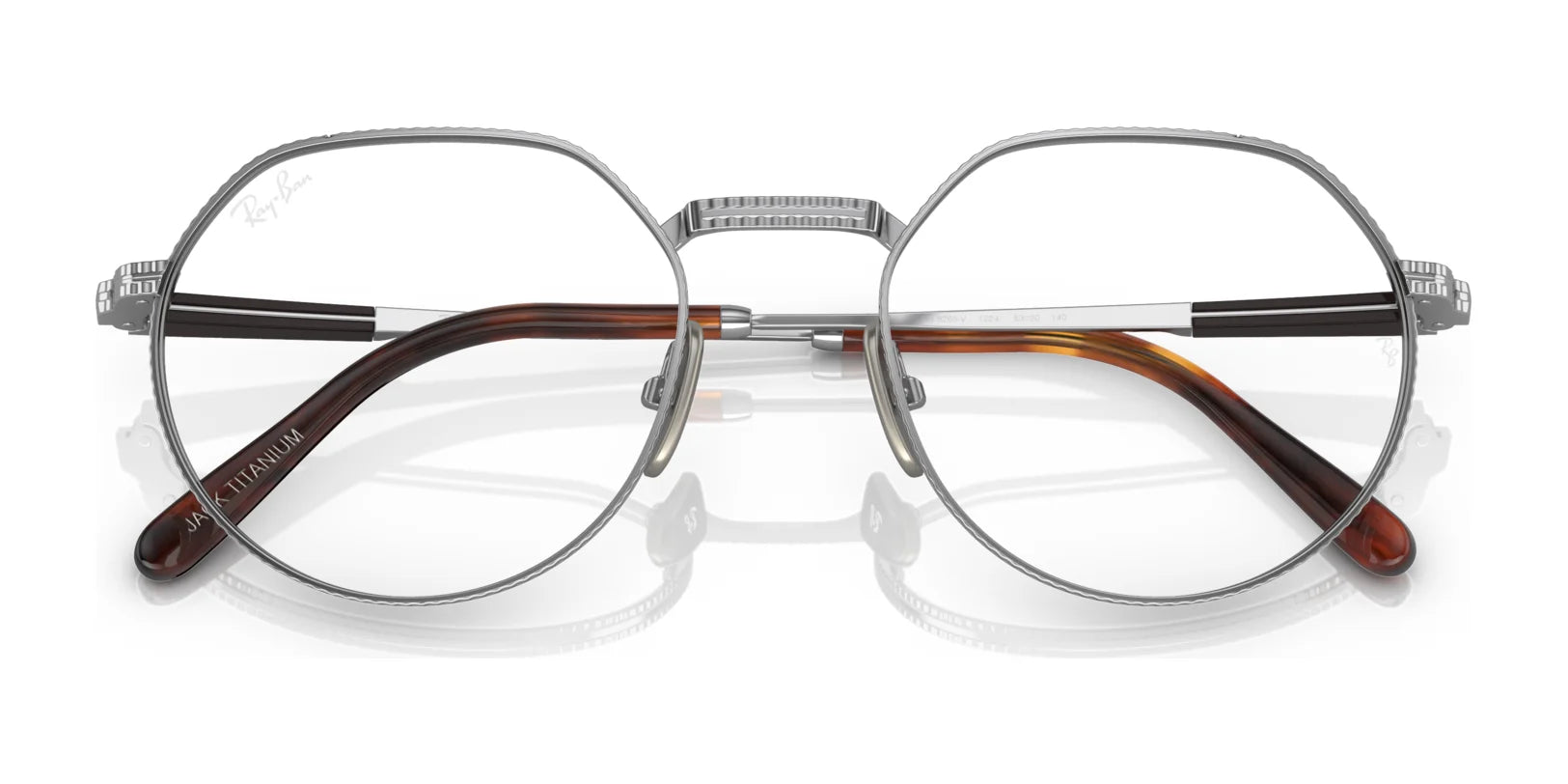 Ray-Ban JACK TITANIUM RX8265V Eyeglasses | Size 51 Ray-Ban JACK TITANIUM RX8265V Eyeglasses | Size 51