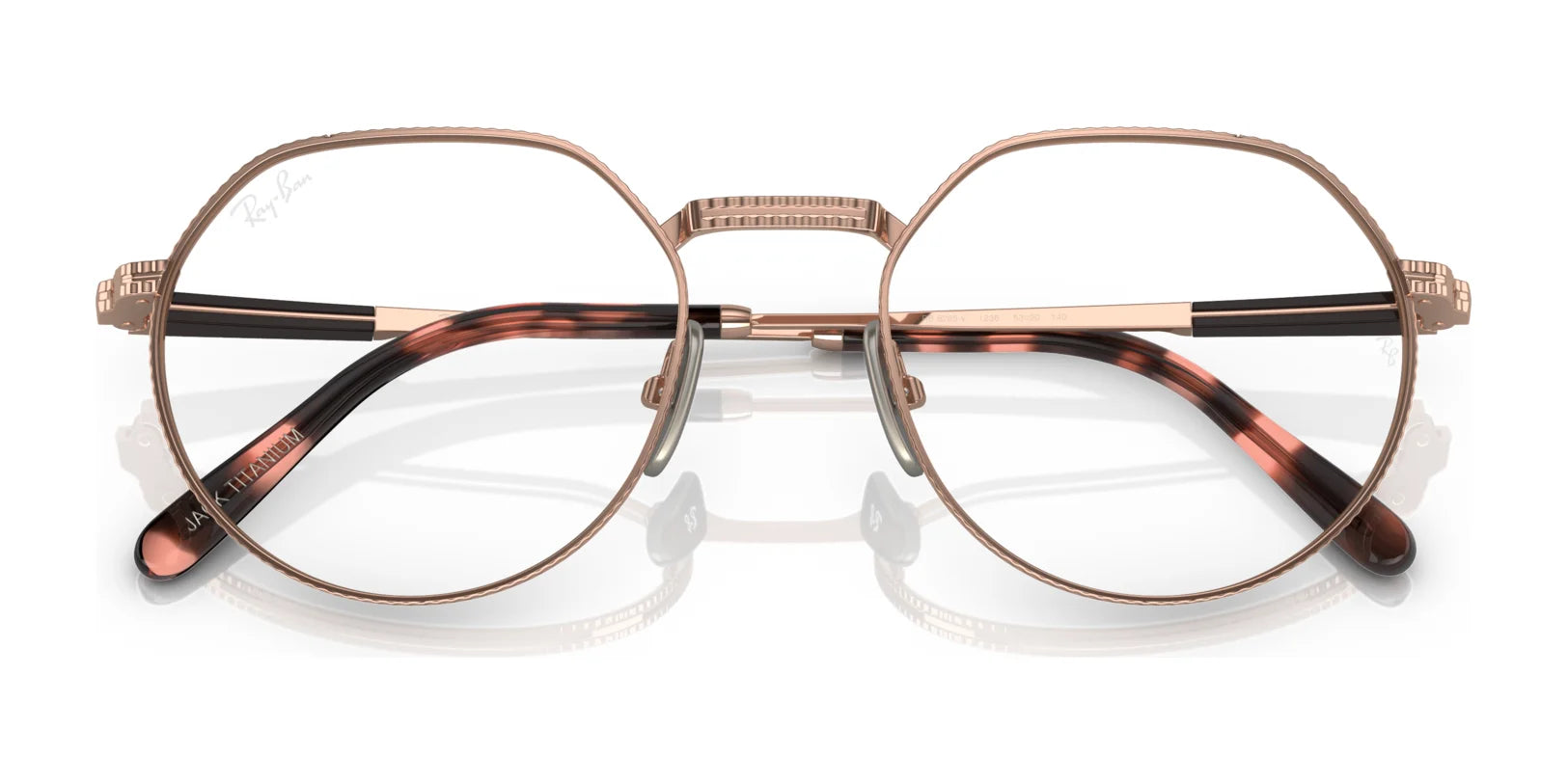 Ray-Ban JACK TITANIUM RX8265V Eyeglasses | Size 51 Ray-Ban JACK TITANIUM RX8265V Eyeglasses | Size 51