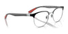 Ray-Ban RX8422 Eyeglasses / Grey On Silver №3125 / Size 54
