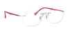 Ray-Ban RX8757 Eyeglasses / Silver №1195 / Clear / Size 51