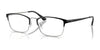 Ray-Ban RX8772D Eyeglasses / Black On Silver №1235 / Size 54