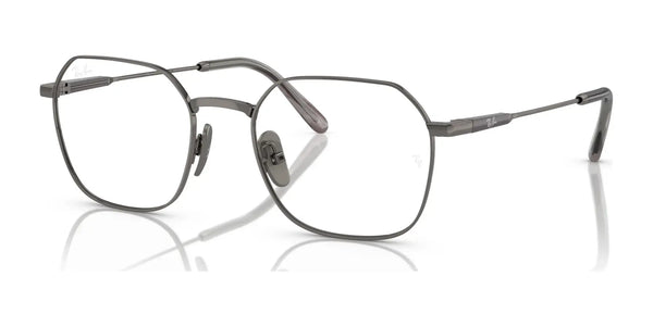 Ray-Ban JIM TITANIUM RX8794 Eyeglasses | Size 53 / Light Brown №1245