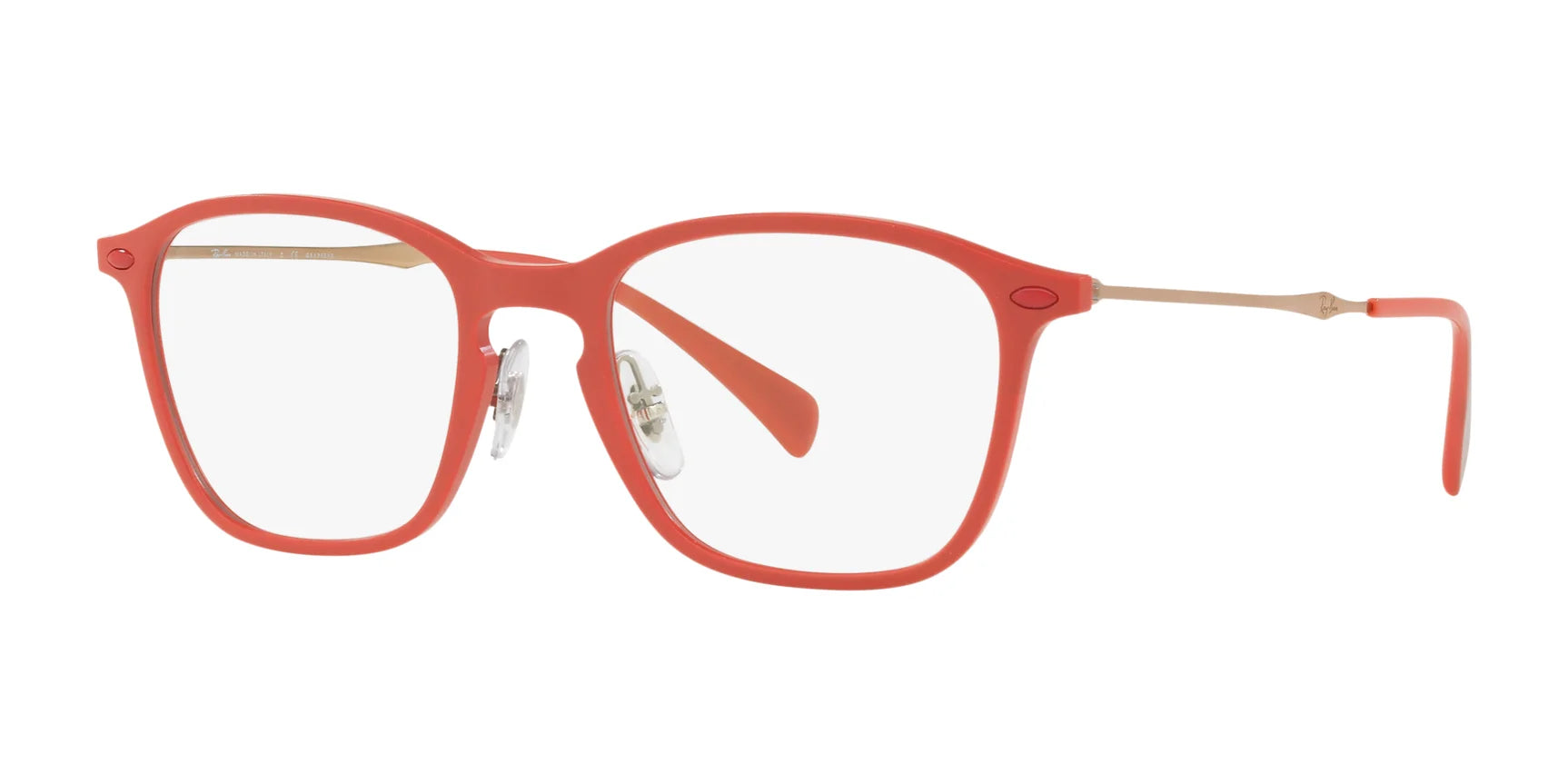 Ray-Ban RX8955 Eyeglasses Red / Clear Ray-Ban RX8955 Eyeglasses Red / Clear