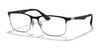 Ray-Ban RY1052 Eyeglasses | Size 49 / Matte Black On Silver №4055 / Clear