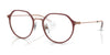 Ray-Ban RY1058 Eyeglasses / Bordeaux On Rose Gold №4077 / Size 45