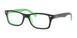 Ray-Ban RY1531 Eyeglasses Black On Green Ray-Ban RY1531 Eyeglasses Black On Green