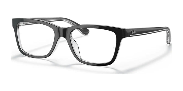 Ray-Ban RY1536 Eyeglasses | Size 48 / Black On Transparent №3529