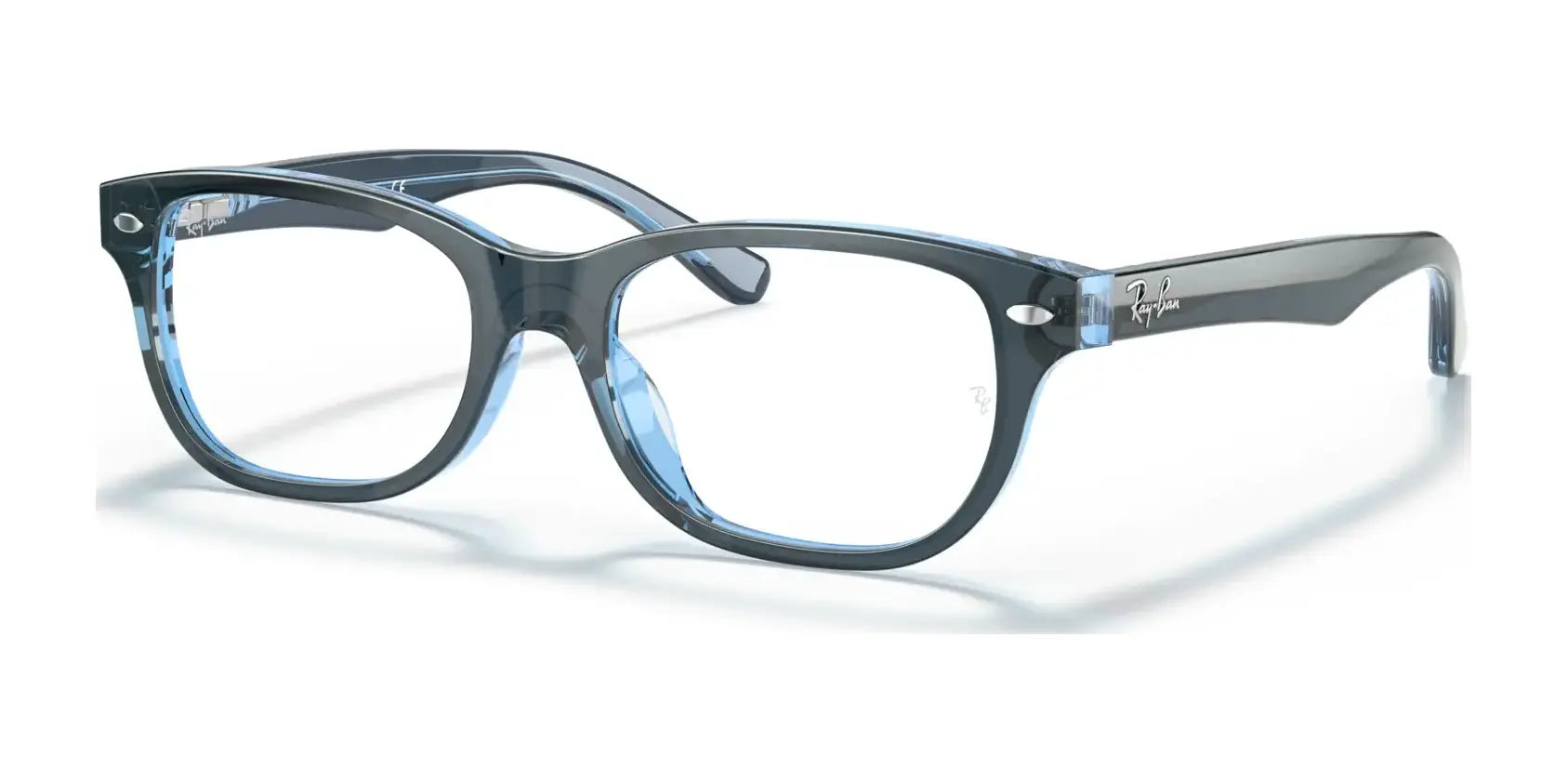 Ray-Ban RY1555F Eyeglasses Blue On Blue Fluo Ray-Ban RY1555F Eyeglasses Blue On Blue Fluo