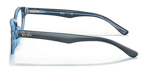 Ray-Ban RY1555F Eyeglasses / Size 48 / Blue On Blue Fluo №3667