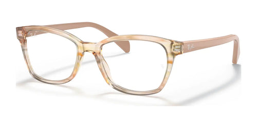 Ray-Ban RY1591 Eyeglasses / Brown Striped Multicolor №3809 / Size 46