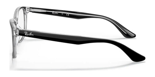 Ray-Ban RY1592 Eyeglasses / Size 48 / Black On Transparent №3529