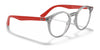 Ray-Ban RY1594 Eyeglasses / Transparent Red №3886 / Size 42