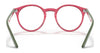 Ray-Ban RY1594 Eyeglasses / Transparent Red №3886 / Size 42