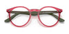 Ray-Ban RY1594 Eyeglasses / Transparent Red №3886 / Size 42
