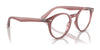 Ray-Ban RY1594 Eyeglasses / Transparent Red №3886 / Size 42