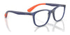 Ray-Ban RY1620 Eyeglasses | Size 48 / Blue On Orange №3775