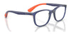 Ray-Ban RY1620 Eyeglasses | Size 48 / Blue On Orange №3775