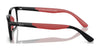Ray-Ban RY1621 Eyeglasses / Black On Red №3928 / Size 47