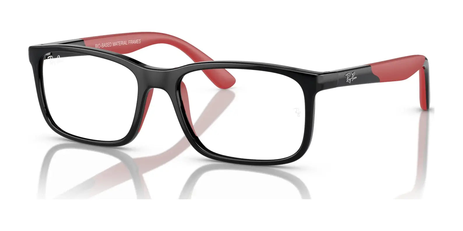 Ray-Ban RY1621F Eyeglasses Black On Red Ray-Ban RY1621F Eyeglasses Black On Red