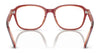 Ray-Ban RY1627 Eyeglasses / Top Red & Violet & Orange №3947 / Size 46